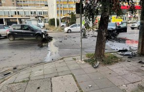 последните минути две коли помляха столичен булевард