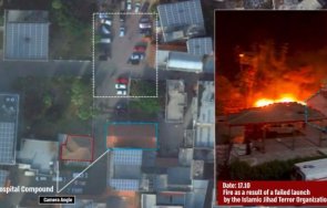 видео аудио запис доказват израел поразил болницата газа