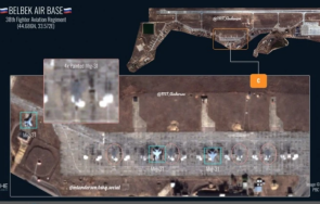 сателитни снимки доказват руснаците нарисували миг ове летище севастопол