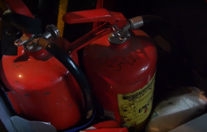 пиян мъж подпали контейнери свиленград