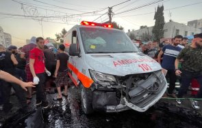 израел потвърди нанесъл удар линейка болница газа видео