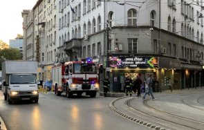 магазин за дрехи изгоря центъра на софия