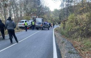 бмв излетя дере път родопите пловдив