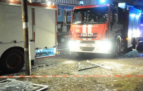 голям пожар вилня бургаския квартал меден рудник заради газова бутилка снимки