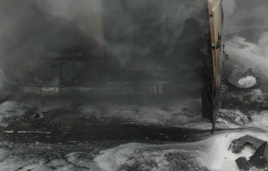 верижна катастрофа кола запали пътя пазарджик пловдив шофьорът загинал