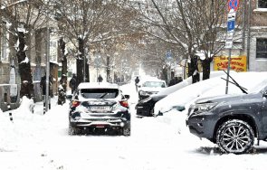 изненадани снега без ток части софия десетки общини западна българия
