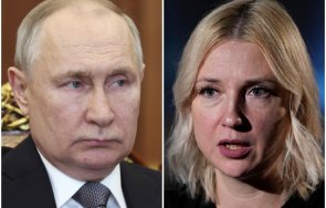 антивоенна активистка изправя путин президентските избори