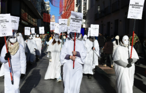 протест насилието жени мадрид