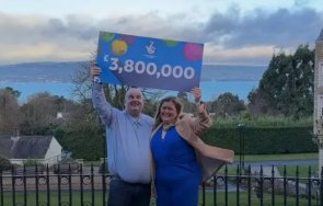 мъж спечели €44 млн лотарията продължи работи видео