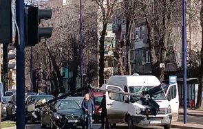 светофар стовари бус оживено кръстовище пазарджик