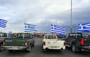 гръцките фермери готовност блокади