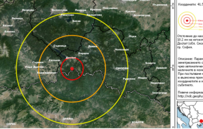 слабо земетресение доспат