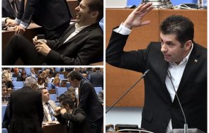 САМО В ПИК: ХараКиро Шоумена с нова изцепка в парламента (ВИДЕО)