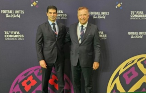 Георги Иванов и Борислав Попов взеха участие в 74-ия Конгрес на ФИФА