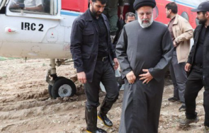 хеликоптер конвоя президента иран ебрахим раиси претърпя инцидент видео снимки