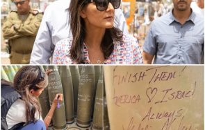 безумие довършете написа израелски снаряд ники хейли