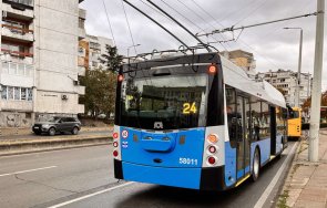 мълния спря захранването тролеите русе