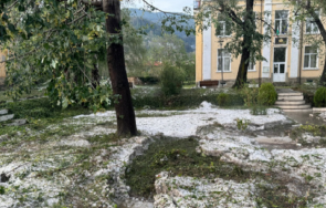 стихия погром градушката шипка кметицата реве пълен апокалипсис половин час всичко помля