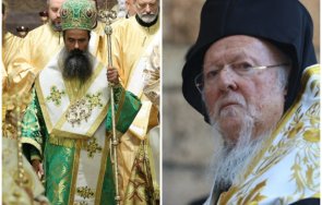 пълен потрес вартоломей избяга общата литургия новоизбрания български патриарх