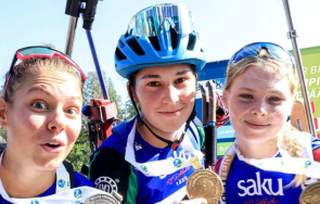 гордост трето злато плюс сребро българия световното летен биатлон