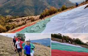 покриха билото земен огромен трикольор снимка