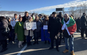 протест проблемите електроснабдяването затвори час главния път софия варна