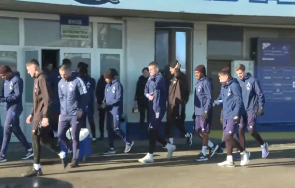 тасевски изведе левски първа тренировка