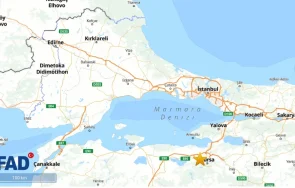 земетресение бурса изплаши истанбул региона карта