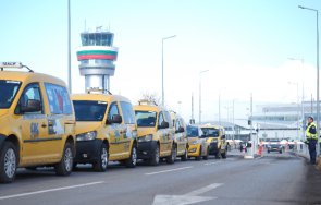 таксиметрови шофьори блокираха входа изхода терминал летище софия