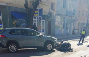 моторист пострада катастрофа благоевград