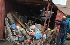 премахнаха близо половината съществуващите незаконни гаражи сливен