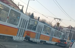 трамвай кола удариха оживен булевард софия
