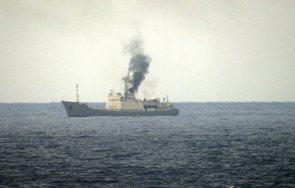 руски шпионски кораб запали сирия