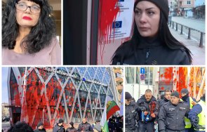 ужасяващи разкази първо лице екшъна пъпа софия ранена полицайка косъм стъпката тълпата запалител течност пламва нейн колега