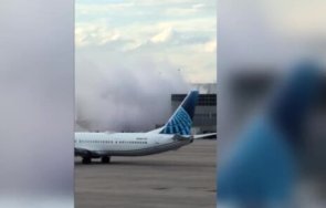 самолет american airlines запали пътниците бяха евакуирани видео