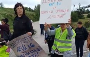 протест жители омуртаг заради безводието блокираха пътя софия варна