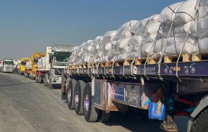 първите камиони хуманитарна помощ ивицата газа преминаха граничния пункт рафах