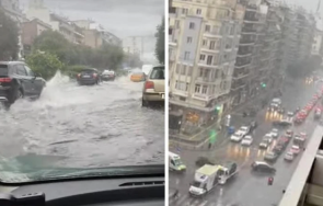 силни дъждове наводниха пътища гърция