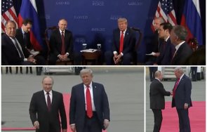 светът гледа аляска срещата тръмп путин започна живо снимки