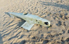 военен дрон изплува плаж харманите