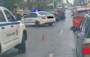верижна катастрофа софия четири автомобила удариха голям булевард