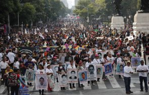 многохиляден протест мексико насилствените изчезвания хора