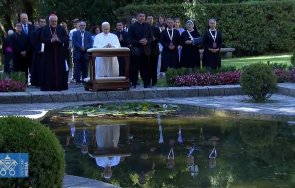 папа лъв xiv откри екологичен център ватикана