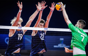 уникален гейм волейболистите победиха германия