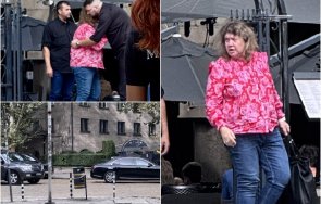 пик киселова купонясва тежка охрана метри президентството снимки