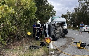 тежка катастрофа затвори пътя русе бяла град две могили