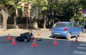 кола мотор натресоха стара загора пострадал