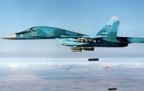 украйна свали руски изтребител изсипващ бомби