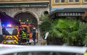 експлозия ресторант центъра лион двама критично състояние видео