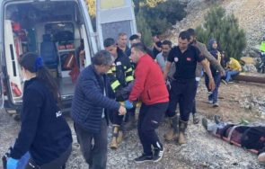 загинали ранени катастрофа микробус турция снимки